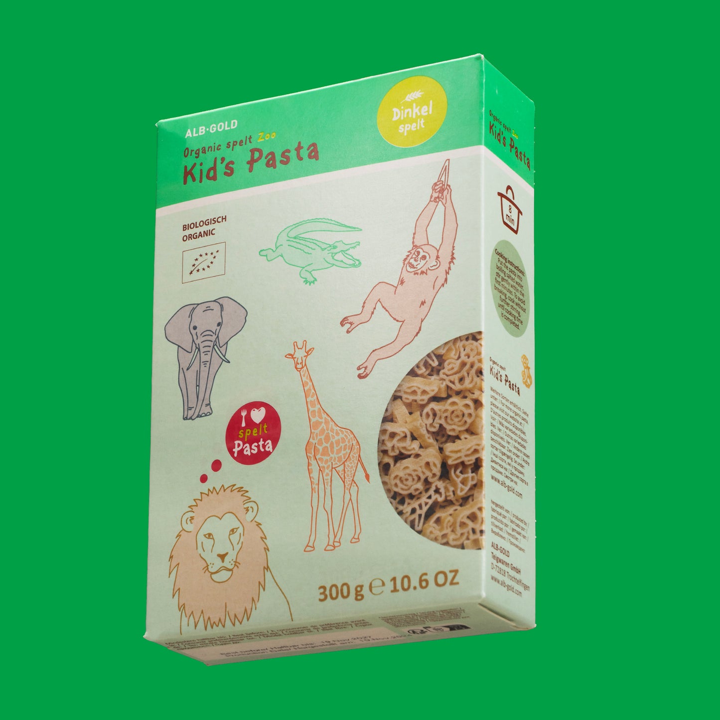 Bio Dinkel Kid's Pasta (Naturland)
